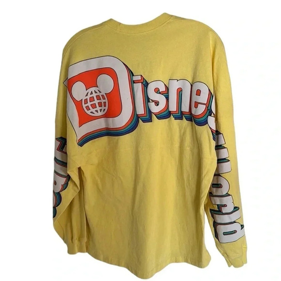 Walt Disney World Yellow Spirit Jersey Size Small - Picture 8 of 8